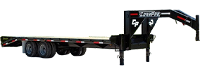 cat-flatbed-gooseneck Family Garden Trailers Equipment Trailers for sale in Oklahoma